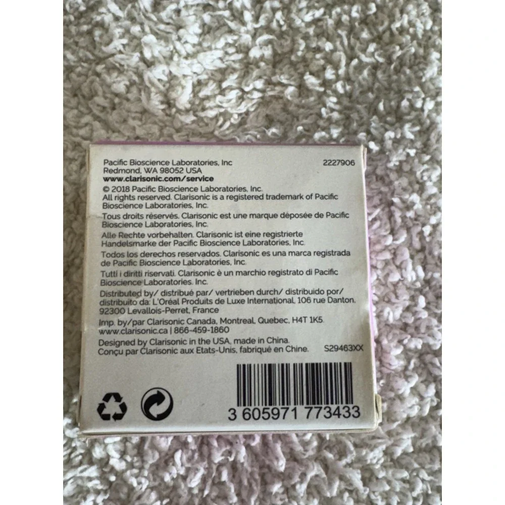 Clarisonic Facial Cleansing‎ Radiance Brush Head Replacement All Skin Types New